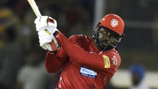 IPL 2018, KXIP vs SRH: Chris Gayle hits 11 sixes, breaks numerous records IPL 2018, KXIP vs SRH: Chris Gayle hits 11 sixes, breaks numerous records